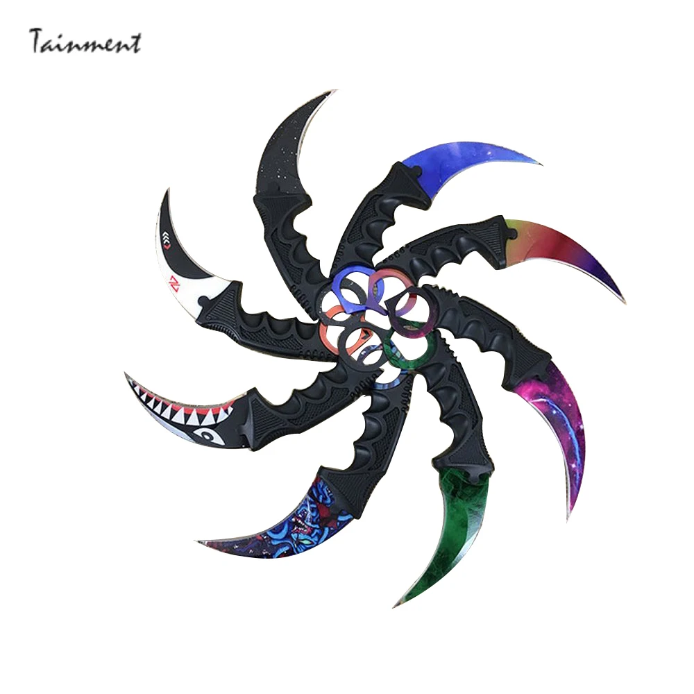 

Уличный нож Olecranon с ножнами, тигровый зуб, настоящий игровой нож, нож для выживания, инструмент для кемпинга, клубный стиль, 10 цветов