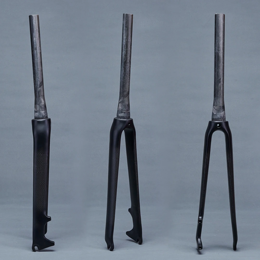 Передняя вилка для велосипеда 700C из углеродного волокна запчасти дорожного