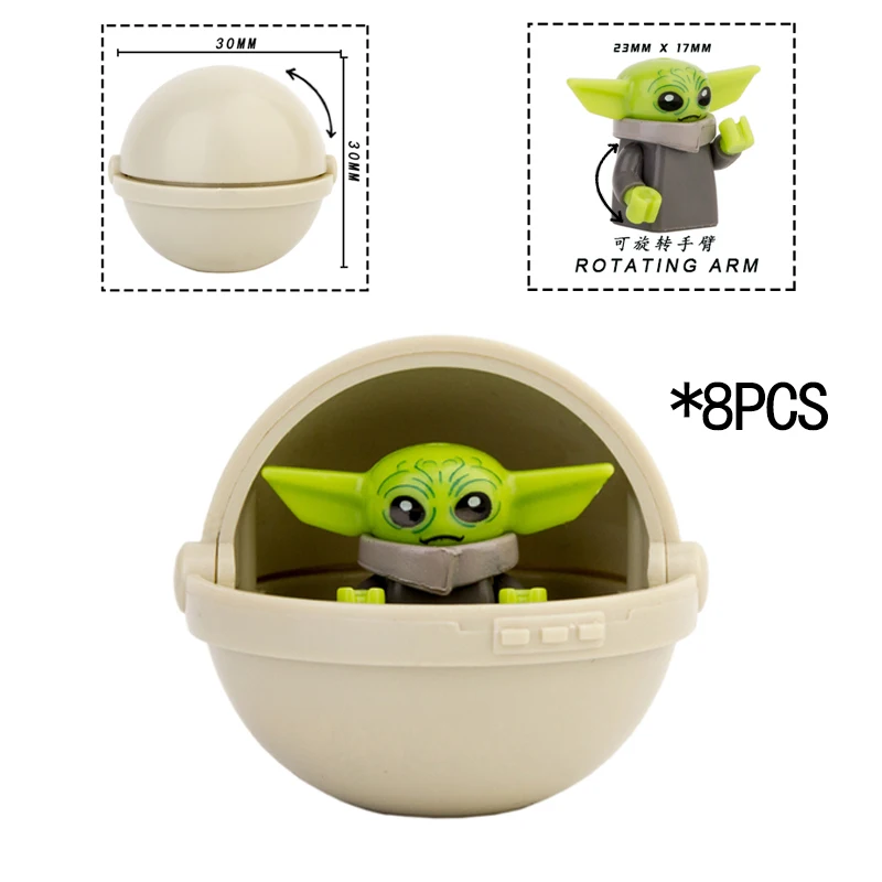 Конструктор KORUIT KT1039 мандалория BabyYouda Master Pram XP300 серия фильмов Vizla Darksaber