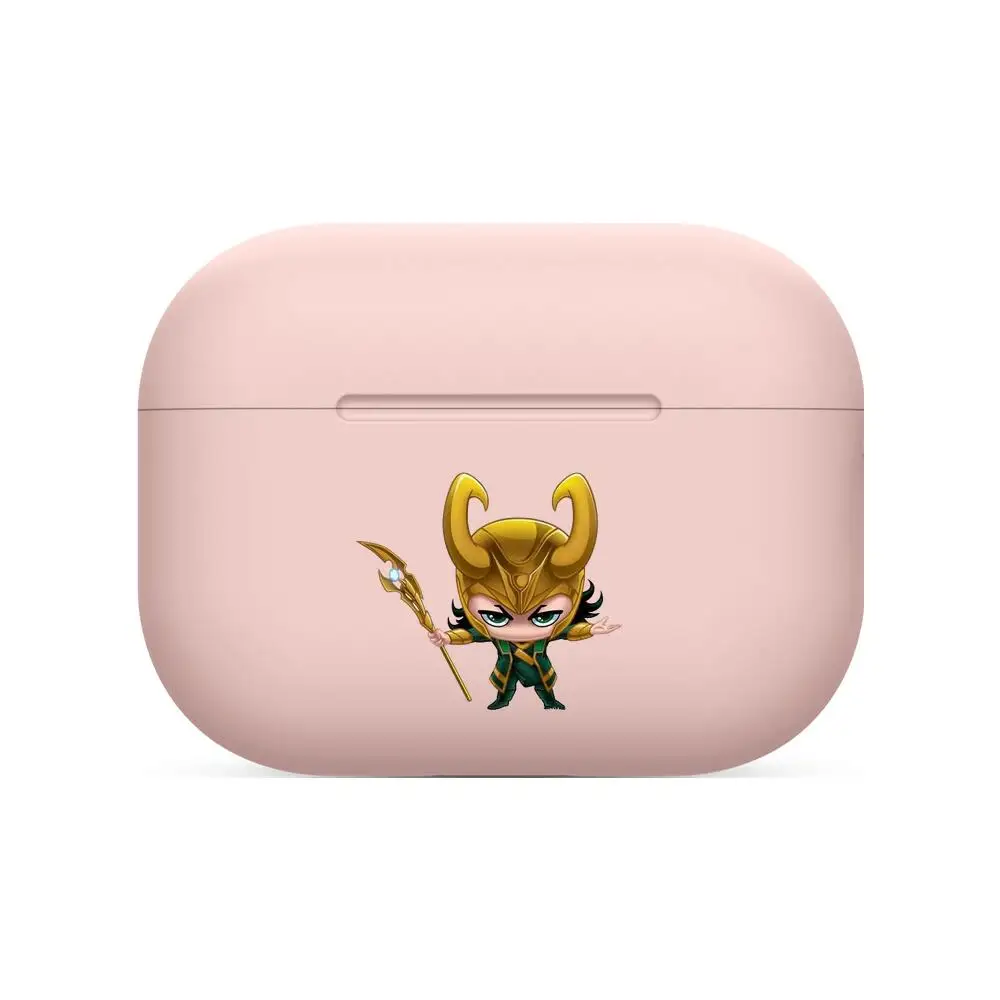 Защитный чехол для беспроводных наушников Avengers с комиксами Marvel Airpods 1 2 pro |