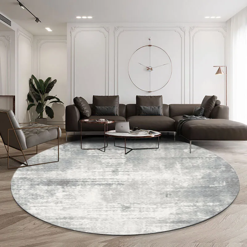

Customize Nordic Ins Carpet Living Room Sofa Coffee Table Round Rugs for Bedroom Soft Bedside Blanket