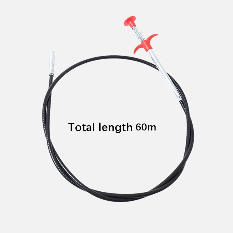 

60/90cm Drain Snake grappleSpring Tube Unblock Tool Bathroom Sewer Dredge Anti-Clogging Tool Kitchen Sink Cleaning Hook