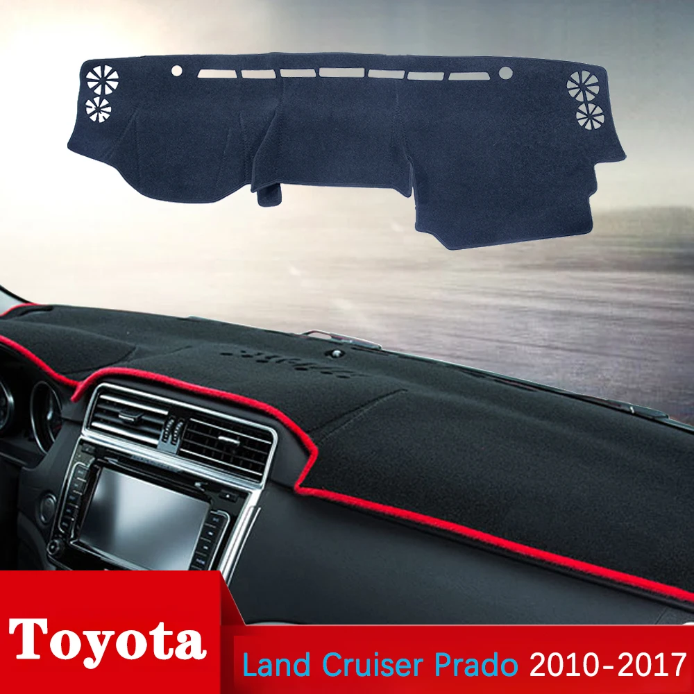 

For Toyota Land Cruiser Prado 150 Series 2010~2017 Pre-Facelift LC150 J150 Anti-Slip Mat Dashboard Sunshade Dashmat Accessories