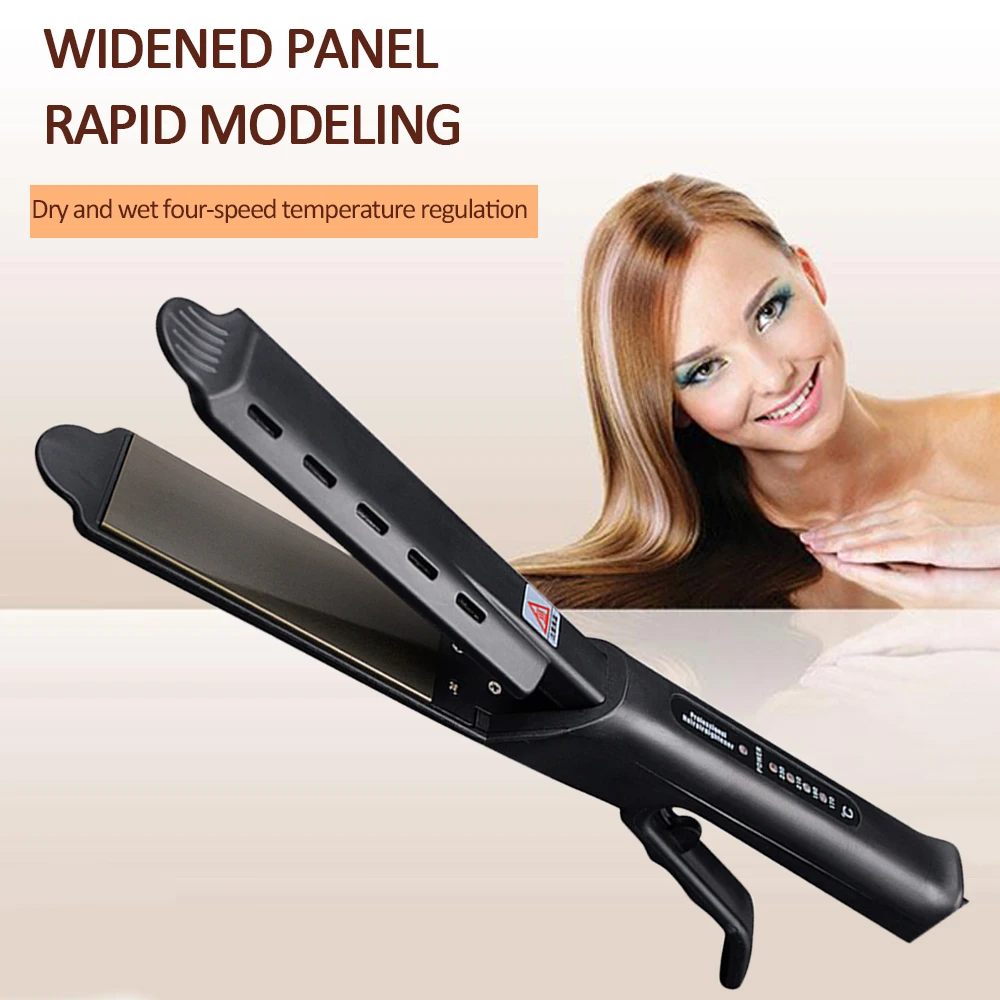 Professional Salon Ceramic Tourmaline Ionic Flat Iron Hair Straightener Salon Glider hair straightening hair styling accessories