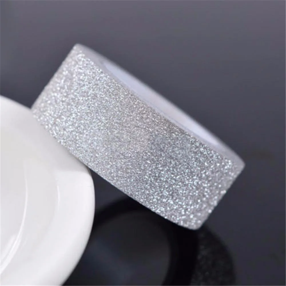 Glitter Paper silver Шикарные самоклеящиеся акриловые стразы, палочка для скрапбукинга, Рождественская вечеринка, свадебное украшение для дома, аксессуары для рукоделия - Цвет: Glitter Paper silver
