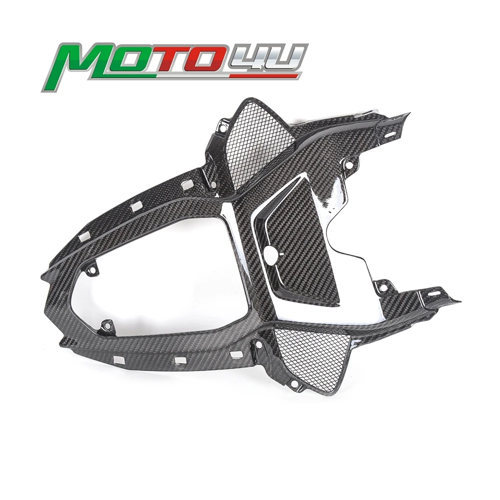100% углеродное волокно обтекатель заднего сиденья мотоцикла блеск саржа для BMW