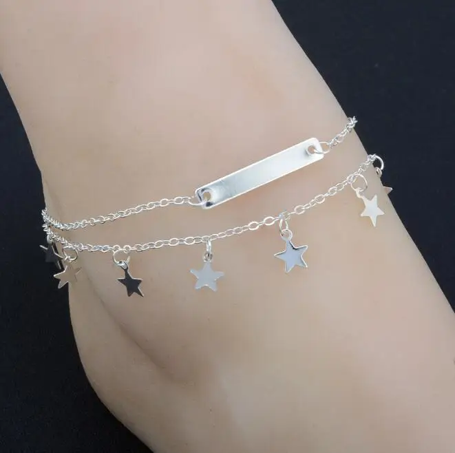 Богемный многослойный золотой бисер серебряного цвета комплект из 3 предметов