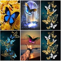 5d diamond painting animal butterfly full square drill diy diamond embroidery set mosaic cross stitch wall art home decor gift