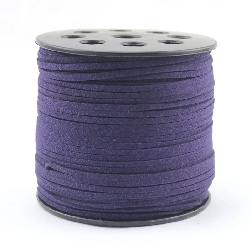 Бесплатная доставка 10 ярдов/комплект заводская цена шнур из искусственной замши