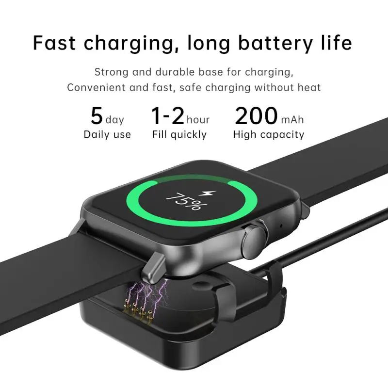 

1pcs Smart Watch ZW23 Bracelet Long Stand-by Time Support Android/iOS APP 1.69inch IPS Screen Heart Rate Bluetooth Blood Presure