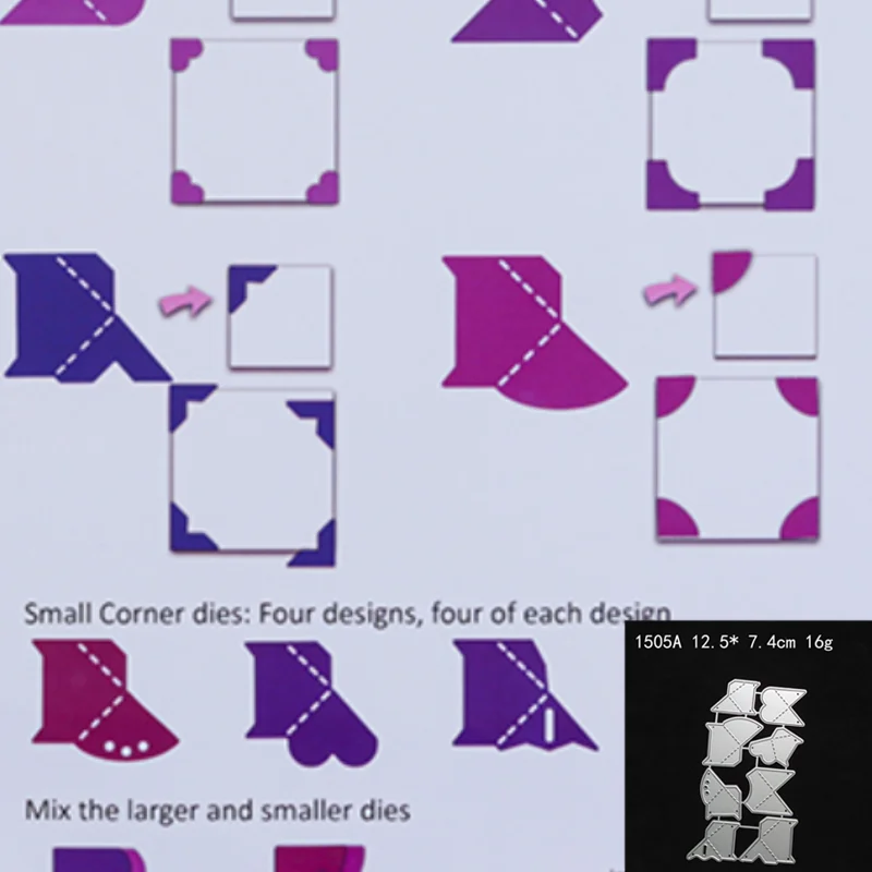 

Новинка 2021 года, металлические Вырубные штампы для оригами, сделай сам, скрапбукинг, тиснение, бумага, фоторамка, штампы, ремесленный шаблон,...