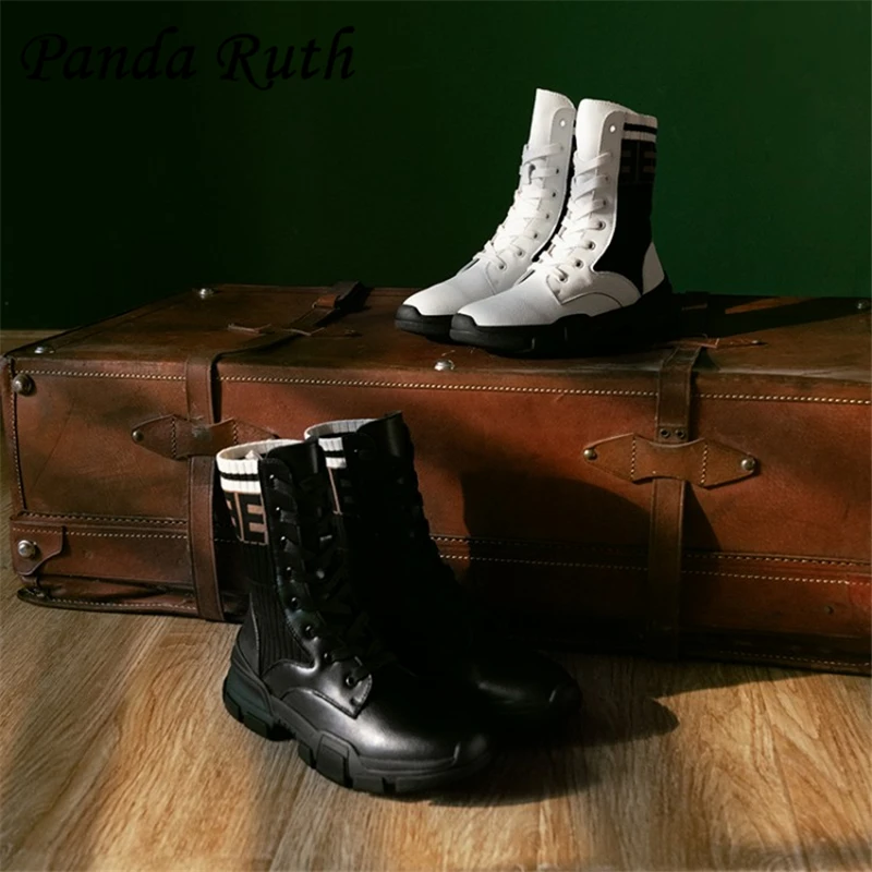 Новинка 2019 года женская обувь женские ботильоны из натуральной кожи