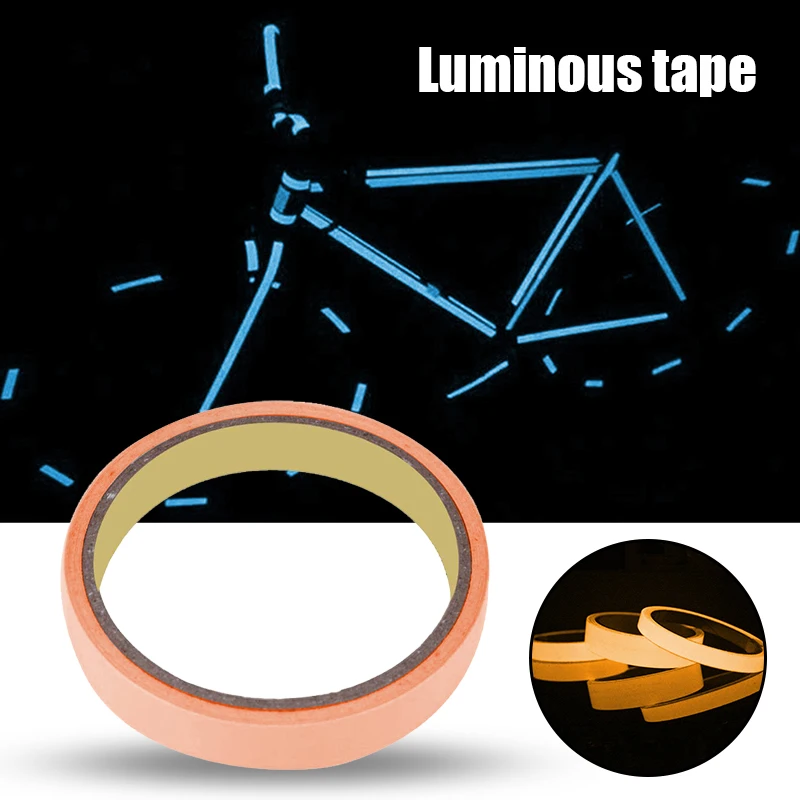 

Noctilucent Tape Safety Warning Lighting Sticker Waterproof Self-adhesive Bike Glow In The Dark Tape Adhesive For Outdoor Indoor