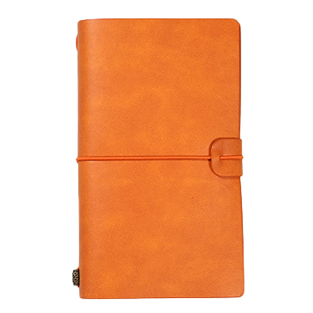 New Diary Notebook Agenda With Faux Leather Cover Loose Leaf Note Bookfor School Stationery or Traveler