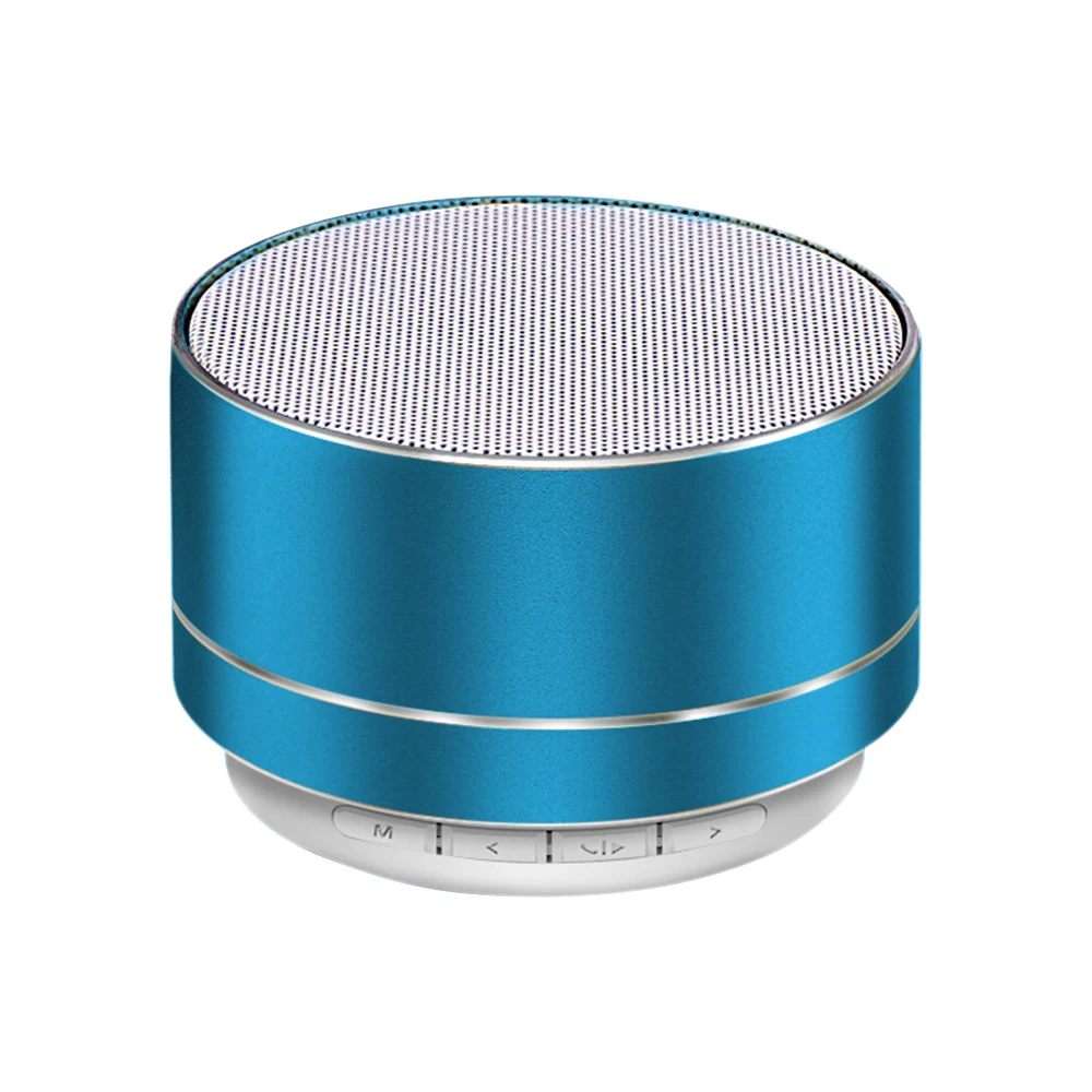 

For Wireless Bluetooth Audio Small Steel Cannon Subwoofer Mini Portable Gift Card Bluetooth Speaker