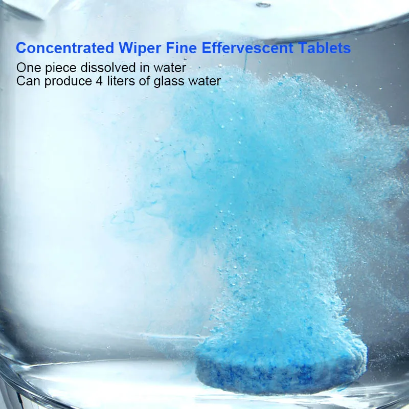 Шипучая таблетка для мытья лобового стекла очиститель высокого давления