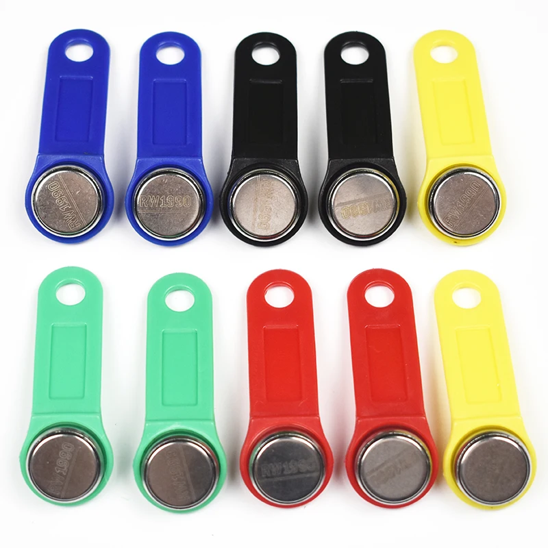 10 шт./лот RW1990 перезаписываемый рчид сенсорный ключ памяти IButton для копирования