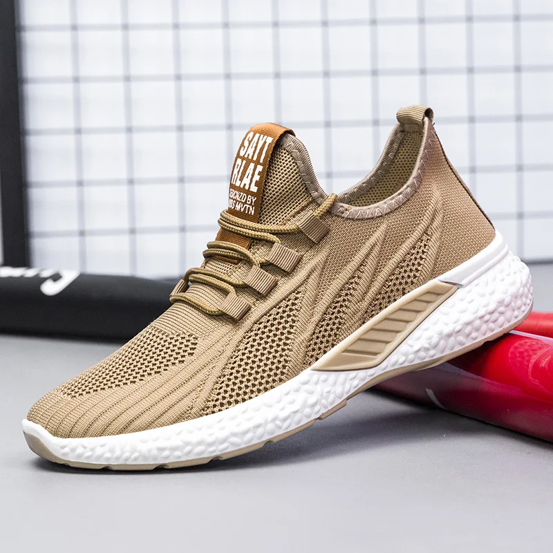 Bjakin 2020 Мужская обувь для бега модная повседневная резиновая Мягкая подошва