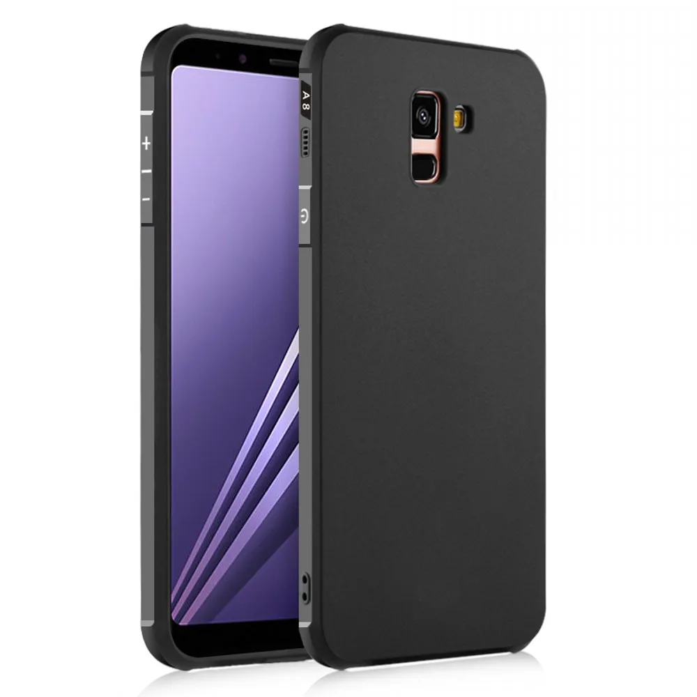 Чехол для телефона samsung Galaxy A8() противоударный 3D Дракон Мягкая силиконовая задняя крышка для samsung A8 A530F чехол A8 Plus A730F - Цвет: Black