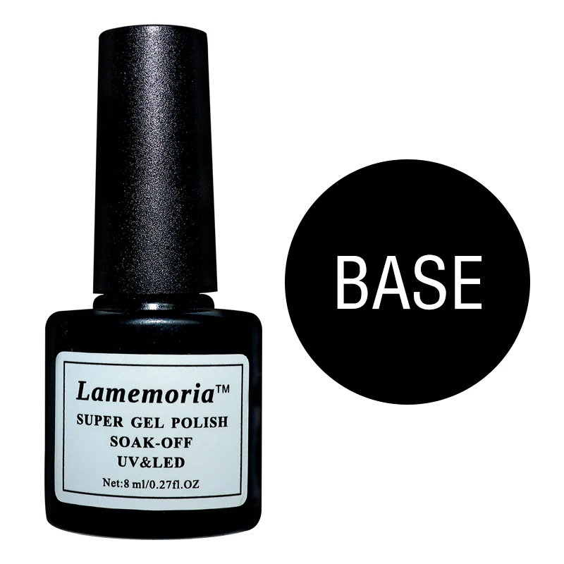 Гель лак для ногтей Lamemoria гибридный Полупостоянный УФ маникюра 60 цветов 8 мл|Гель