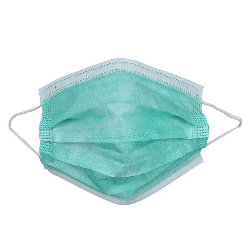 Маска одноразовая непромокаемая с 3 слойным фильтром 50/100 шт.|Маски| |