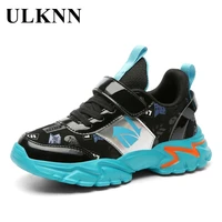 kids sneakers childrens casual shoes boys sports shoes 2021 autumn all match soft soled students leather waterproof sneakers