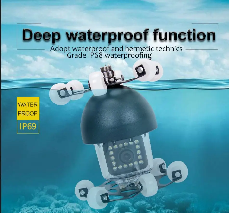 Видеокамера SYANSPAN для обследования труб с монитором 9 дюймов промышленная