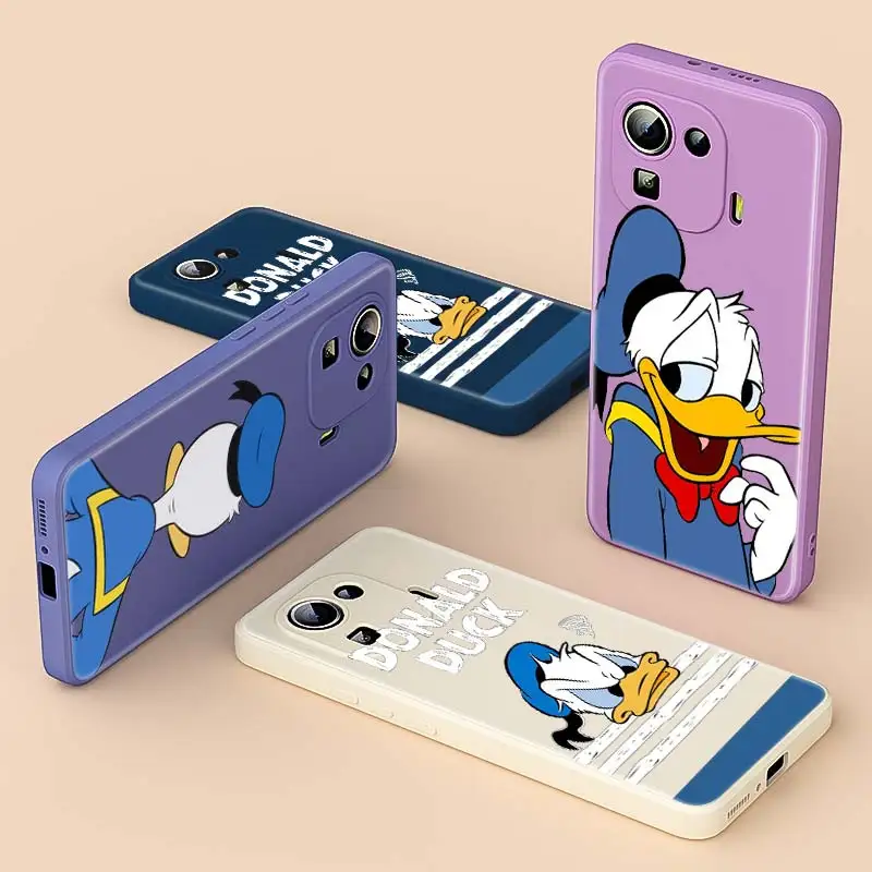 

Donald Duck Disney Liquid Silicone Soft For Xiaomi Mi 11 Ultra 11T 11i 10T 10S 10i 10 9 9SE 8SE Pro Lite 5G Phone Case