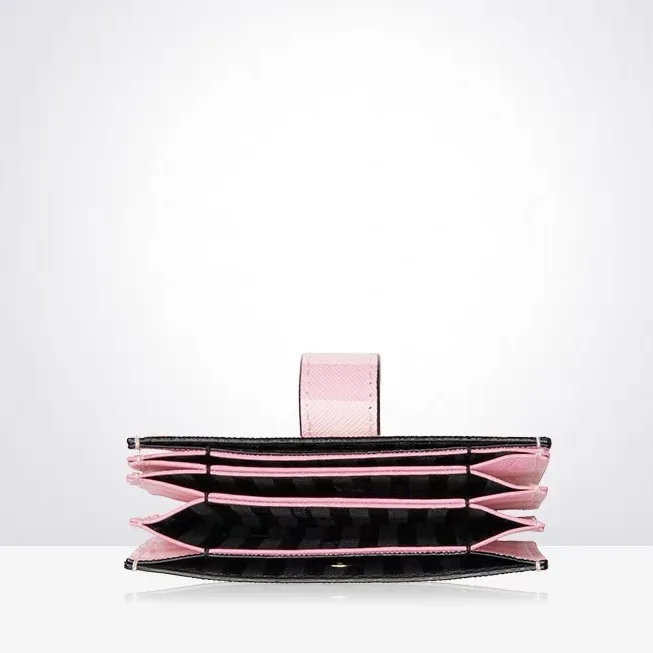 Чехол органайзер для карт в стиле аккордеона кошелек держатель удостоверения