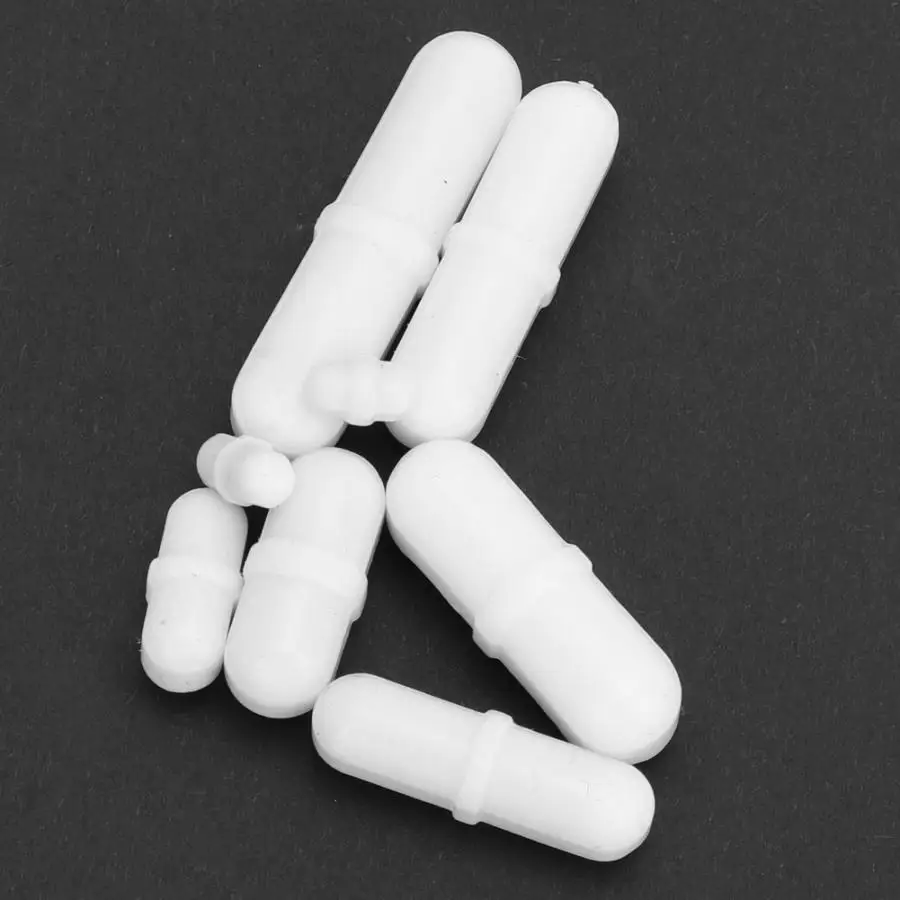 8 шт. ПТФЭ Магнитный мешалка миксер мешальная бар тип в стержень шарик