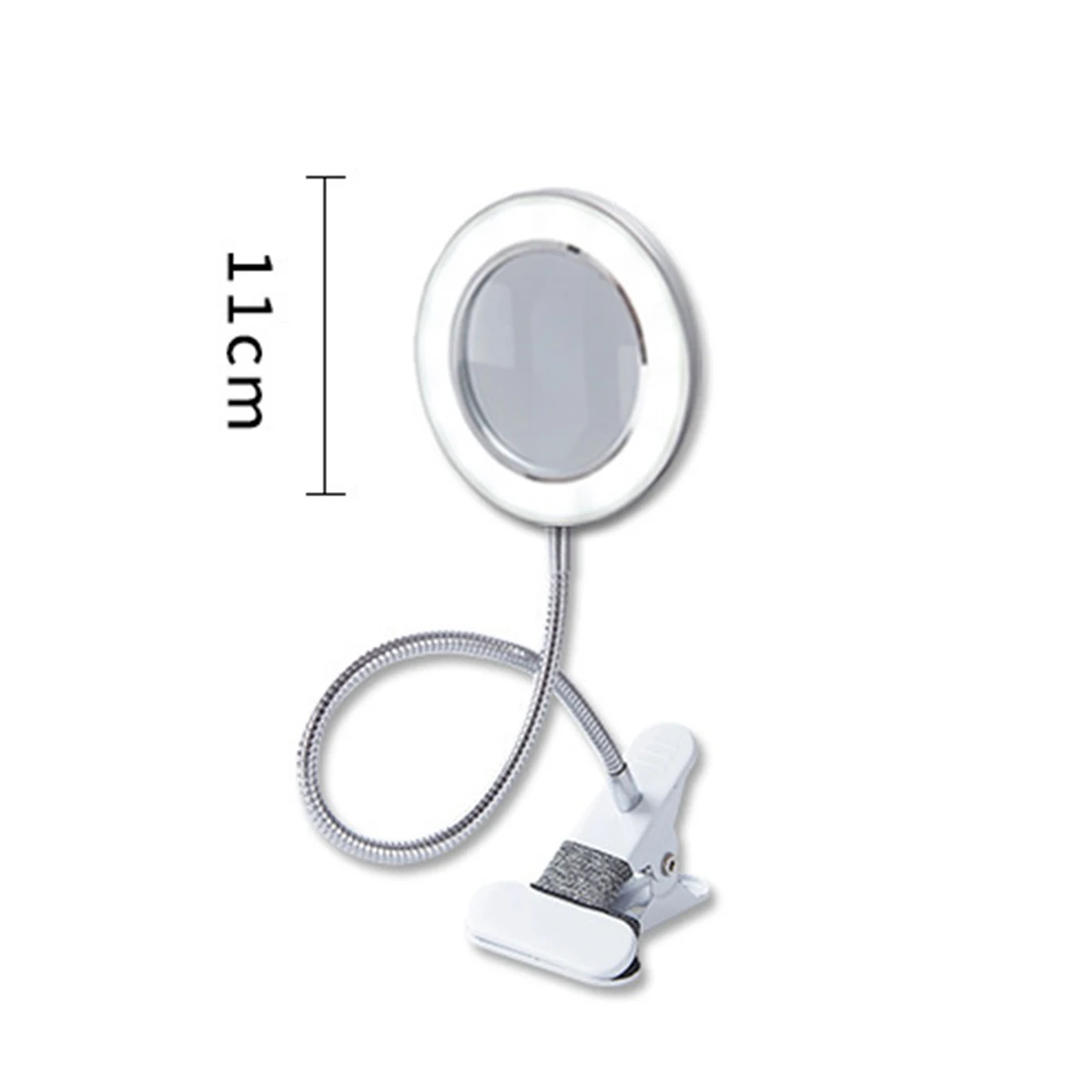 Настольная лампа с зажимом для чтения 8 осветительными прищепками прививки к