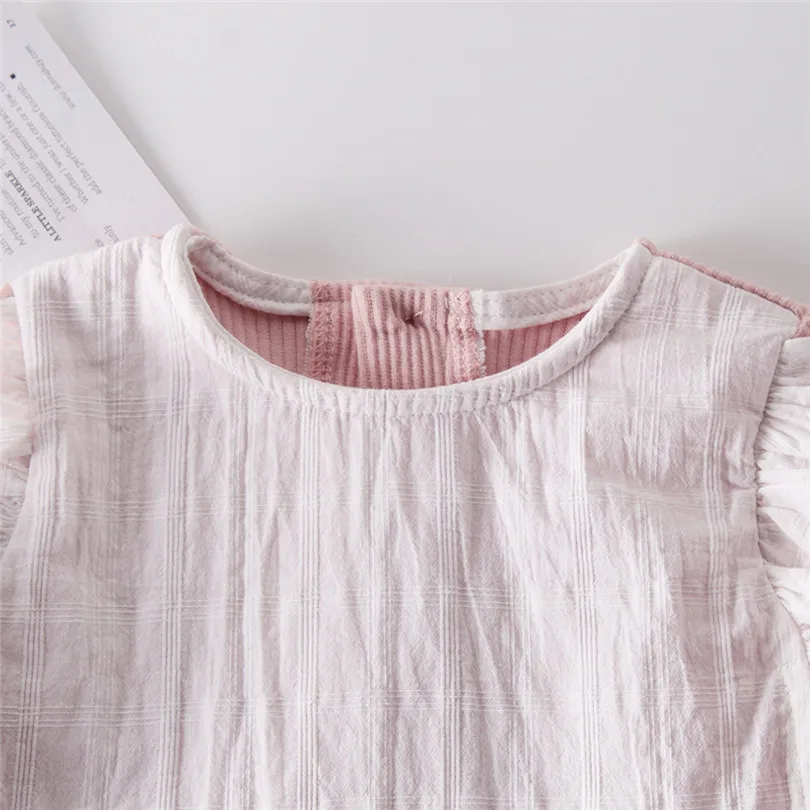 Для маленьких девочек Детский комбинезон на весну-осень для новорожденных