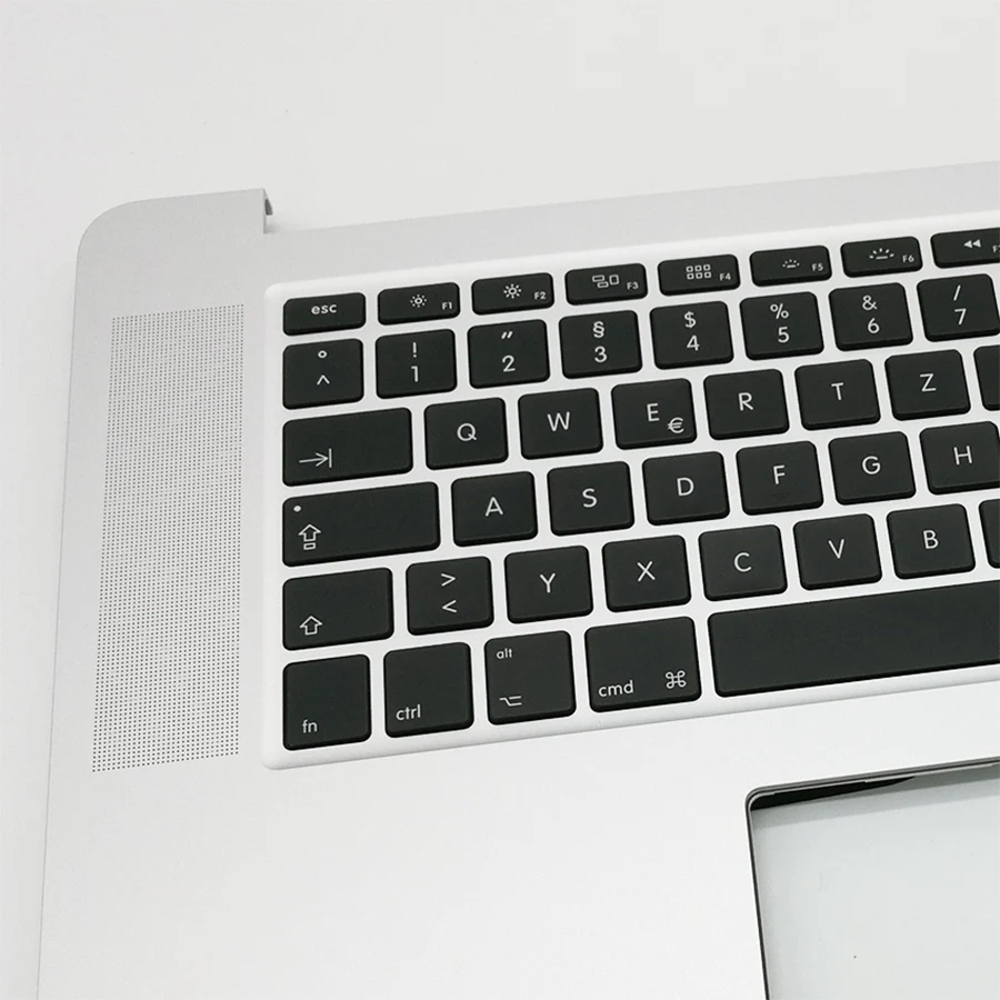Германия де ноутбук Topcase клавиатура для MacBook Pro 15 &quotRetina A1398 подставка Топ чехол с