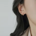 Женские серьги-гвоздики из серебра 925 пробы