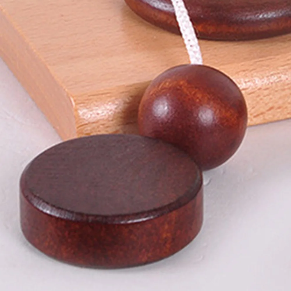 Настольная Новинка 3d деревянная веревочная петля головоломка Iq разумная веревка