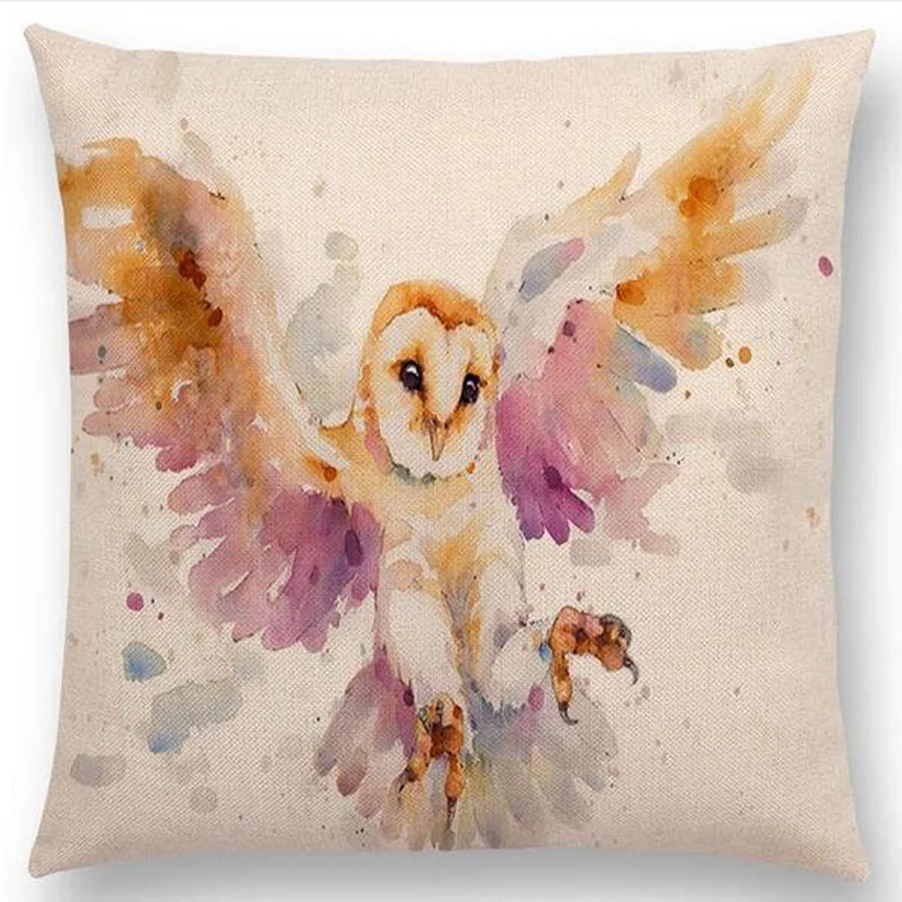 Чехол Подушка 45*45 см чехол для свадебной вечеринки Декор Цветок Птица узор на