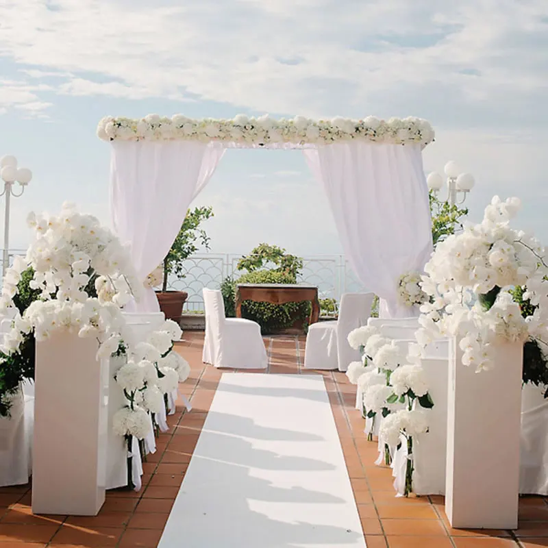 48 см x 10 м Mariage пряжа Тюль рулон прозрачной органзы ткань день рождения, мероприятие, вечеринка принадлежности для украшения свадьбы
