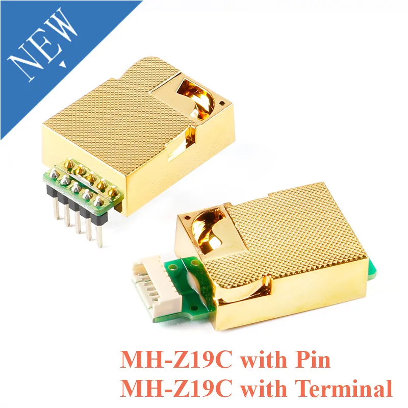 

Модуль ИК-датчика MH-Z19 MH Z19C, цифровой датчик углекислого газа, NDIR для монитора CO2, 400-5000ppm UART, ШИМ-выход
