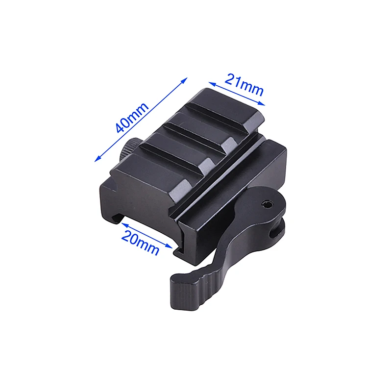 3 слота QD быстрое отсоединение рычага блокировки крепление 20 мм планка Вивера