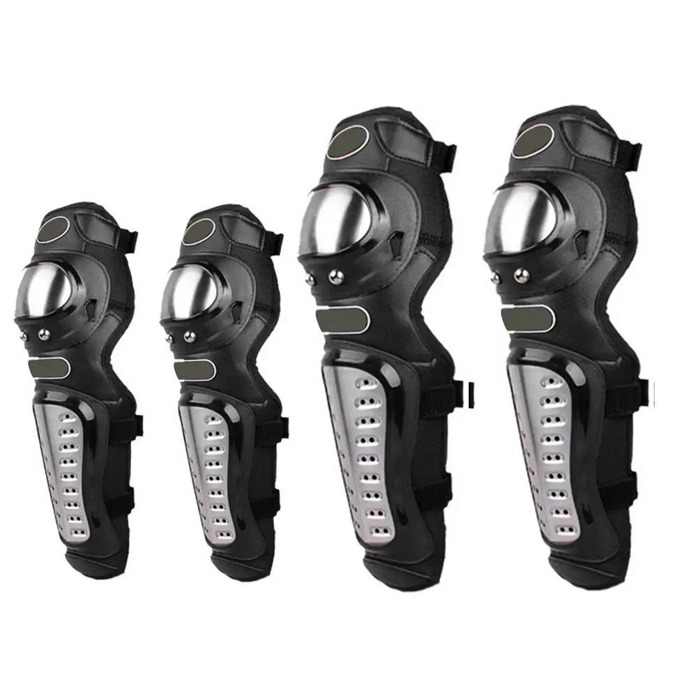Новые 4 шт. мотоциклетные наколенники и налокотники для мотокросса Катание на