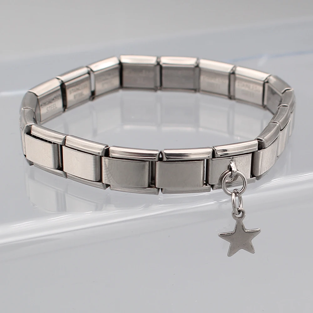 Hapiship 2019 оригинальный браслет Daisy из титановой стали Sweet Star итальянский шарм