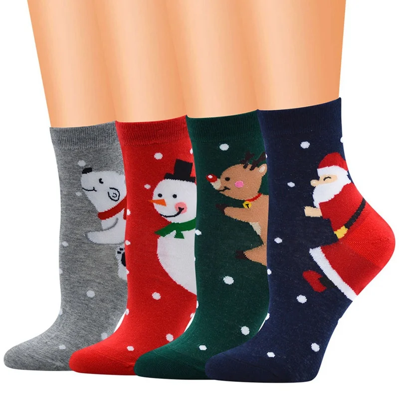 Одежда для сна из хлопка с рождественскими рисунками 3D печать хлопок женские