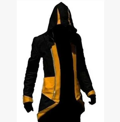 Assassin's Creed 3 Аниме игры Conner куртка Красный Черный 11 цветов выбор пальто Cos косплей