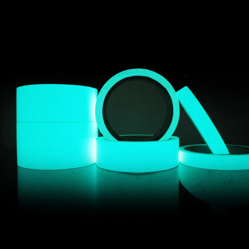 

DIY Party Luminous Fluorescent Night Self-adhesive Glow In The Dark Sticker Tape Safety Security Home Decoration Warning Tape