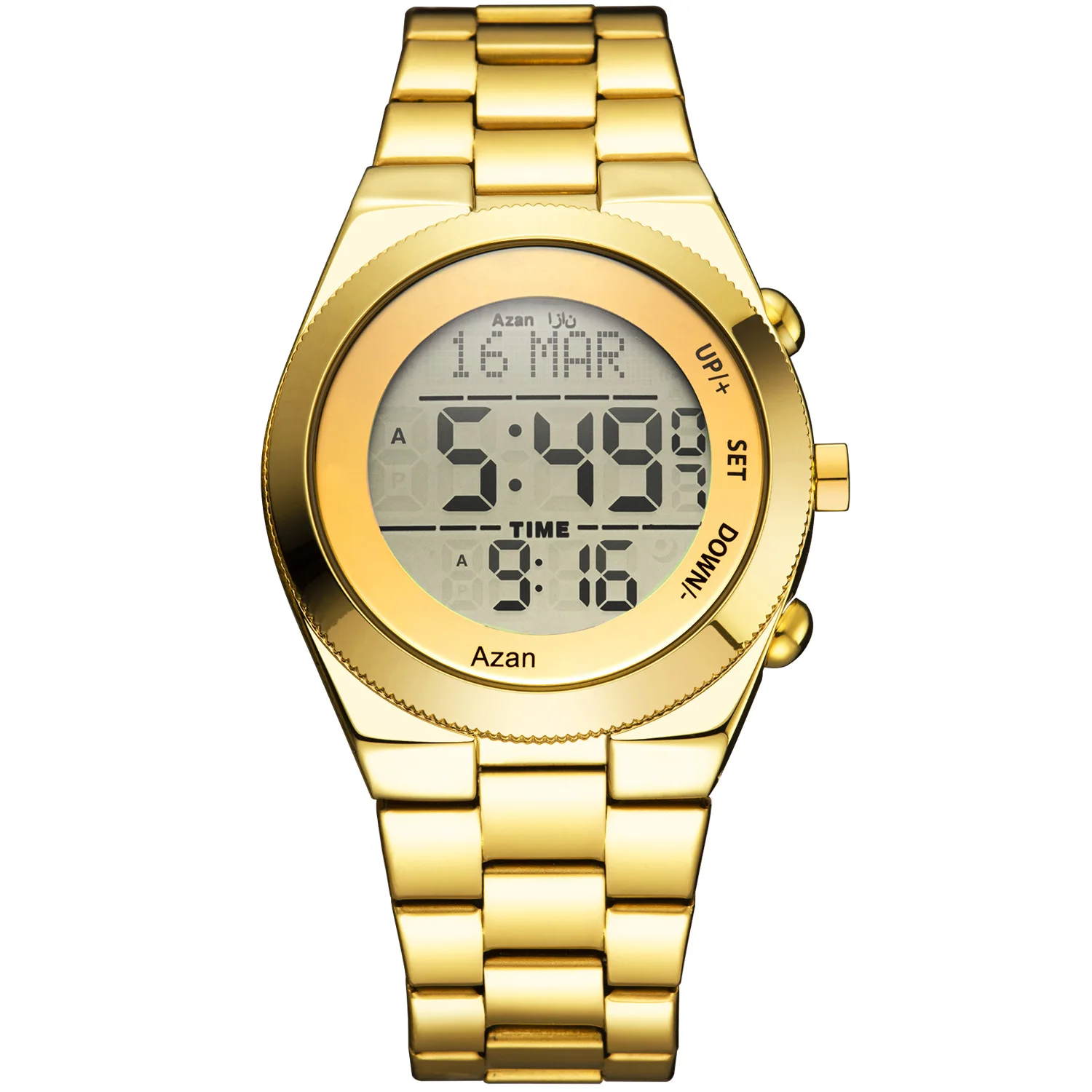 Новое поступление Роскошные Мужские Цифровые мусульманские молитвы Qibla