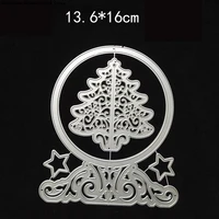 christmas tree pendant cutting knife molded embossing merry christmas nativity bell snowflake children diy paper cut decoration