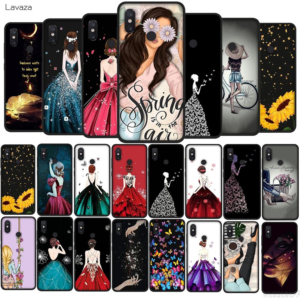 Силиконовый чехол Lavaza для телефона из ТПУ с изображением бабочки павильона