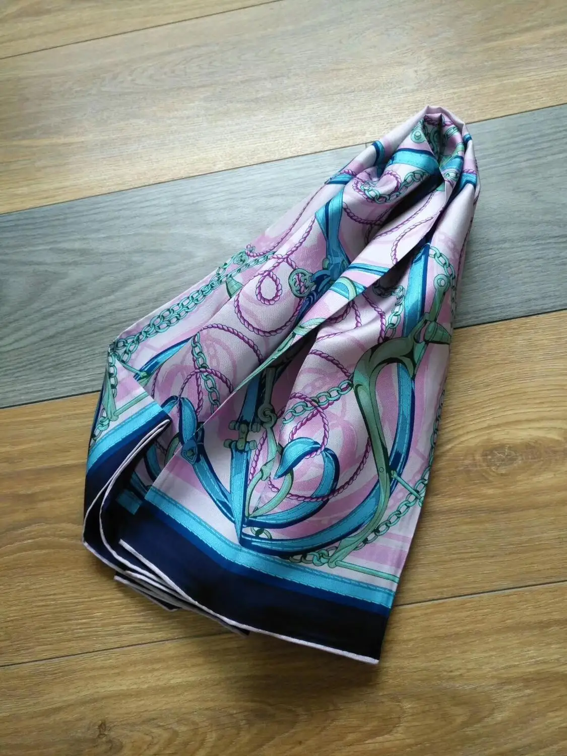 2019 Новое поступление модный элегантный бренд 100% шелковый шарф 90*90 см квадратная