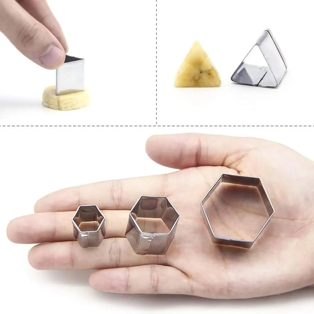 24pcs Stainless Steel Mini Cookie Cutter Set Biscuits Baking Pastry Cutters Slicers Kitchen Mould For Cake Decor Mold | Дом и сад