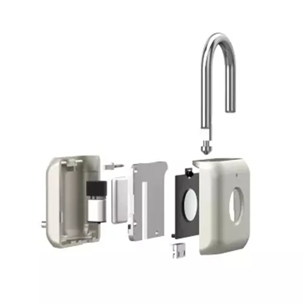 Умный Замок Xiaomi Mijia YD с USB-зарядкой и отпечатком пальца Противоугонный замок без